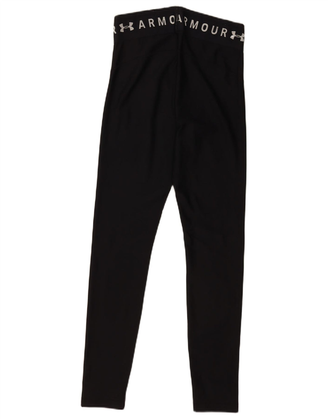 Under Armour Damen Heat Gear Leggings UK 14 Medium Schwarz
