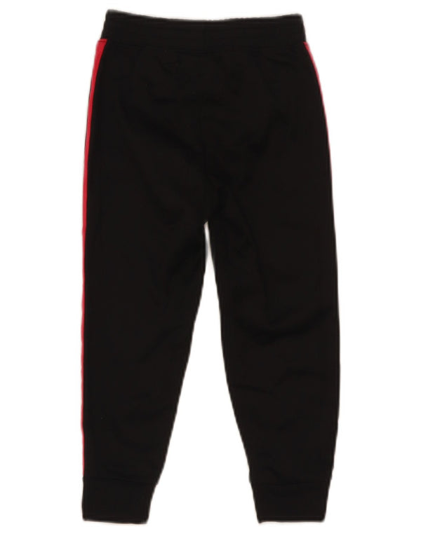 Nike Jungen-Trainingshose, Jogginghose, 2–3 Jahre, schwarzes Farbblock-Polyester
