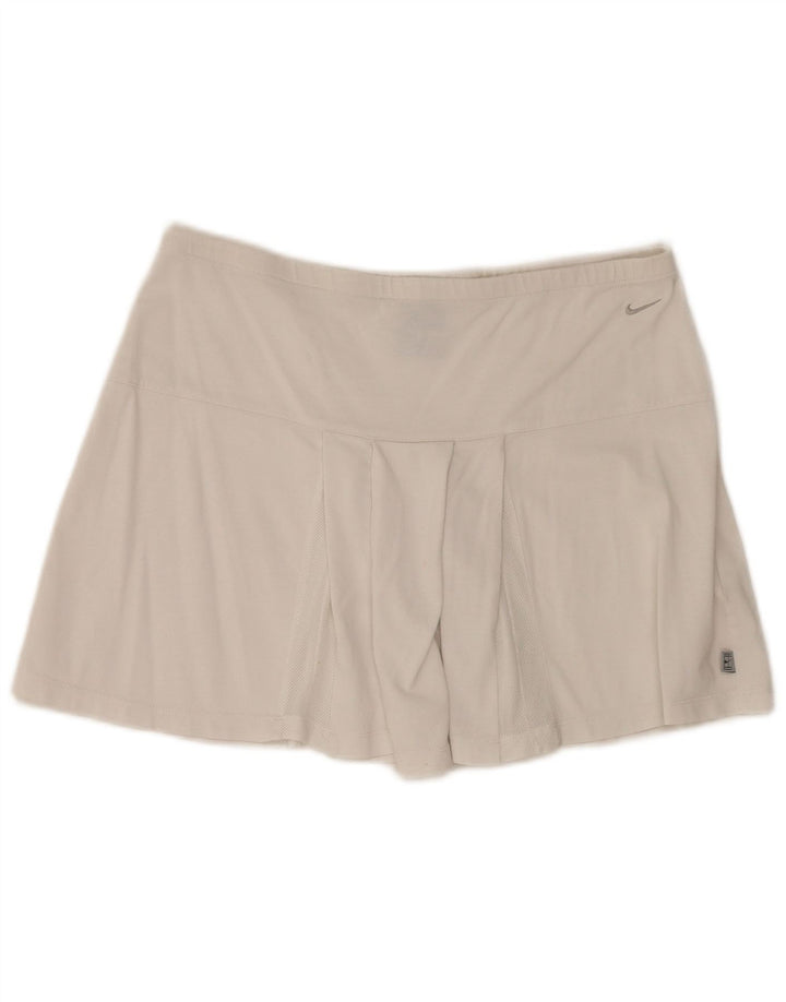 Nike Damen Sportshorts UK 14 Medium Weiß