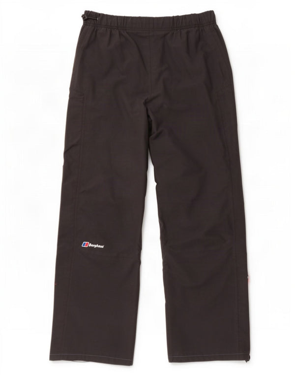 Berghaus Jungen-Windbreaker-Hose, 15–16 Jahre, schwarzes Polyamid