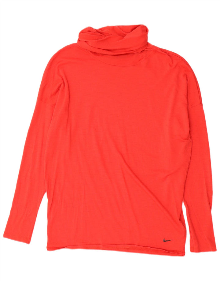 Nike Herren Dri Fit Top Langarm Mittelrote Wolle