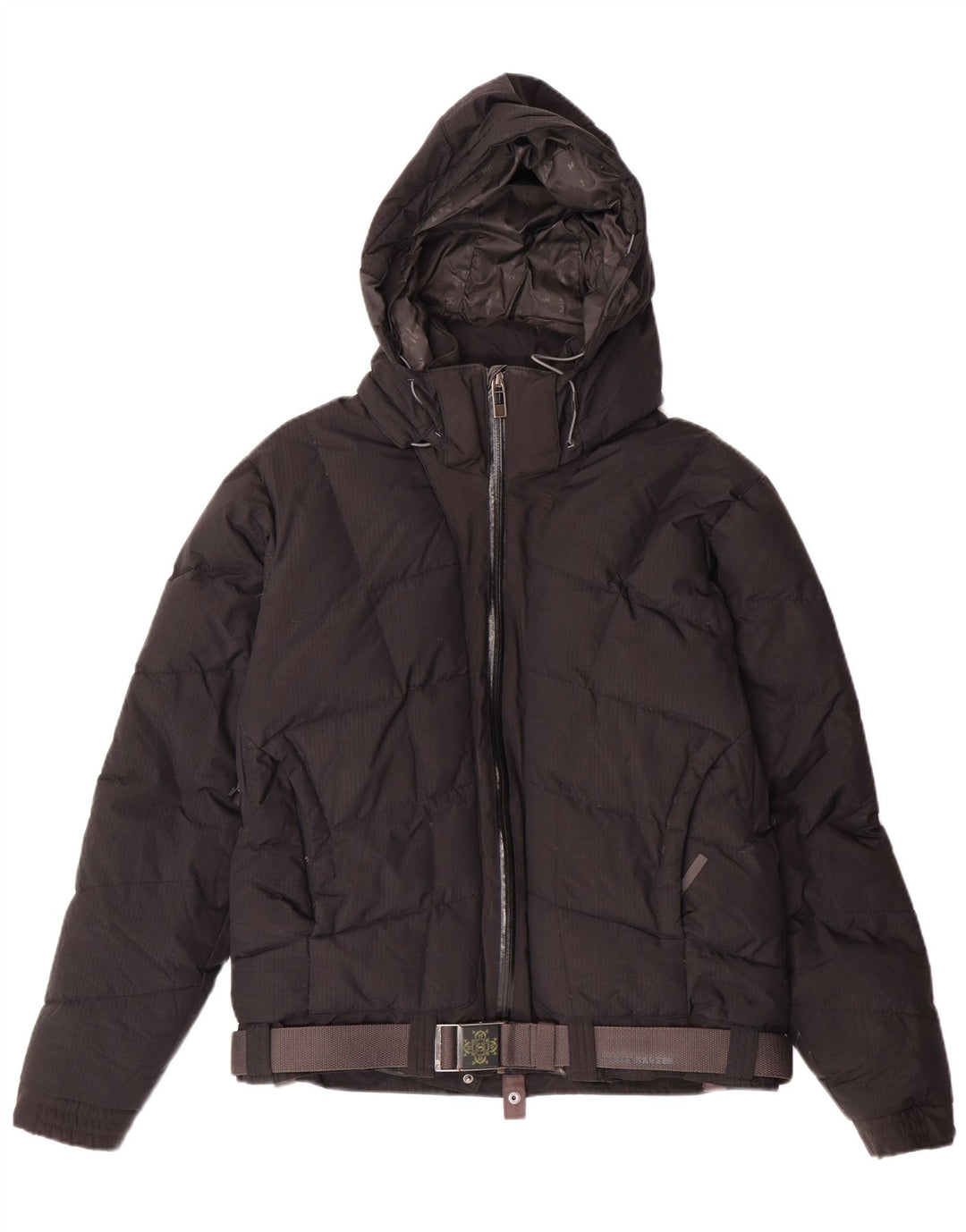 Helly Hansen Herren-Jacke mit Kapuze, gepolstert, UK 38, mittelschwarzes Nylon