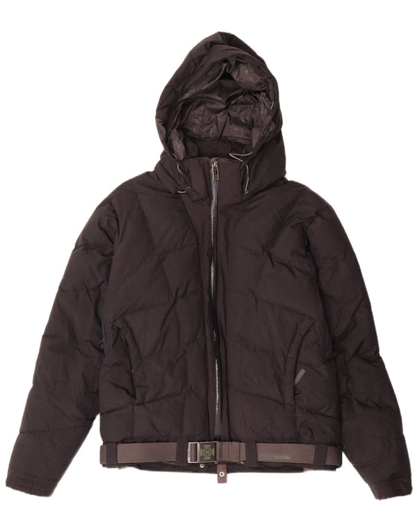 Helly Hansen Herren-Jacke mit Kapuze, gepolstert, UK 38, mittelschwarzes Nylon