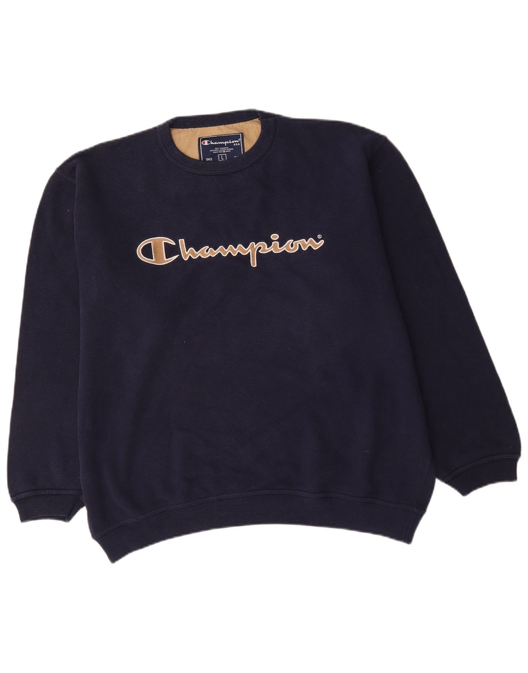 Champion Herren-Sweatshirt mit Grafik, groß, marineblau, Baumwolle
