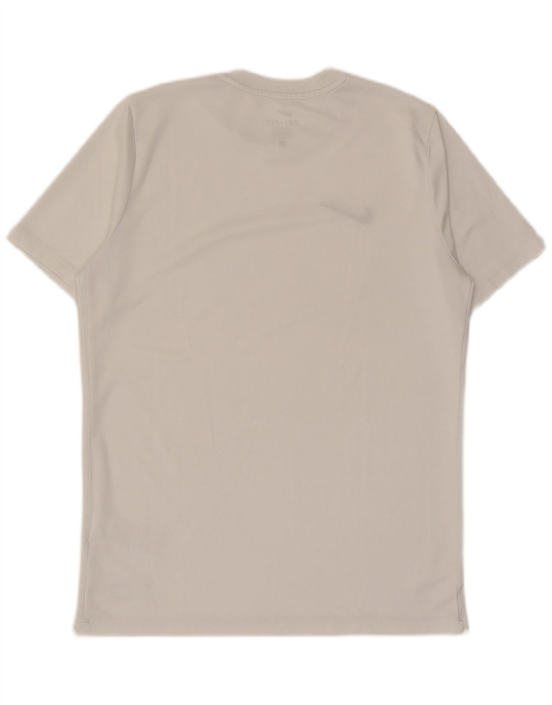 Nike Herren Dri Fit T-Shirt Top Large Weiß Polyester
