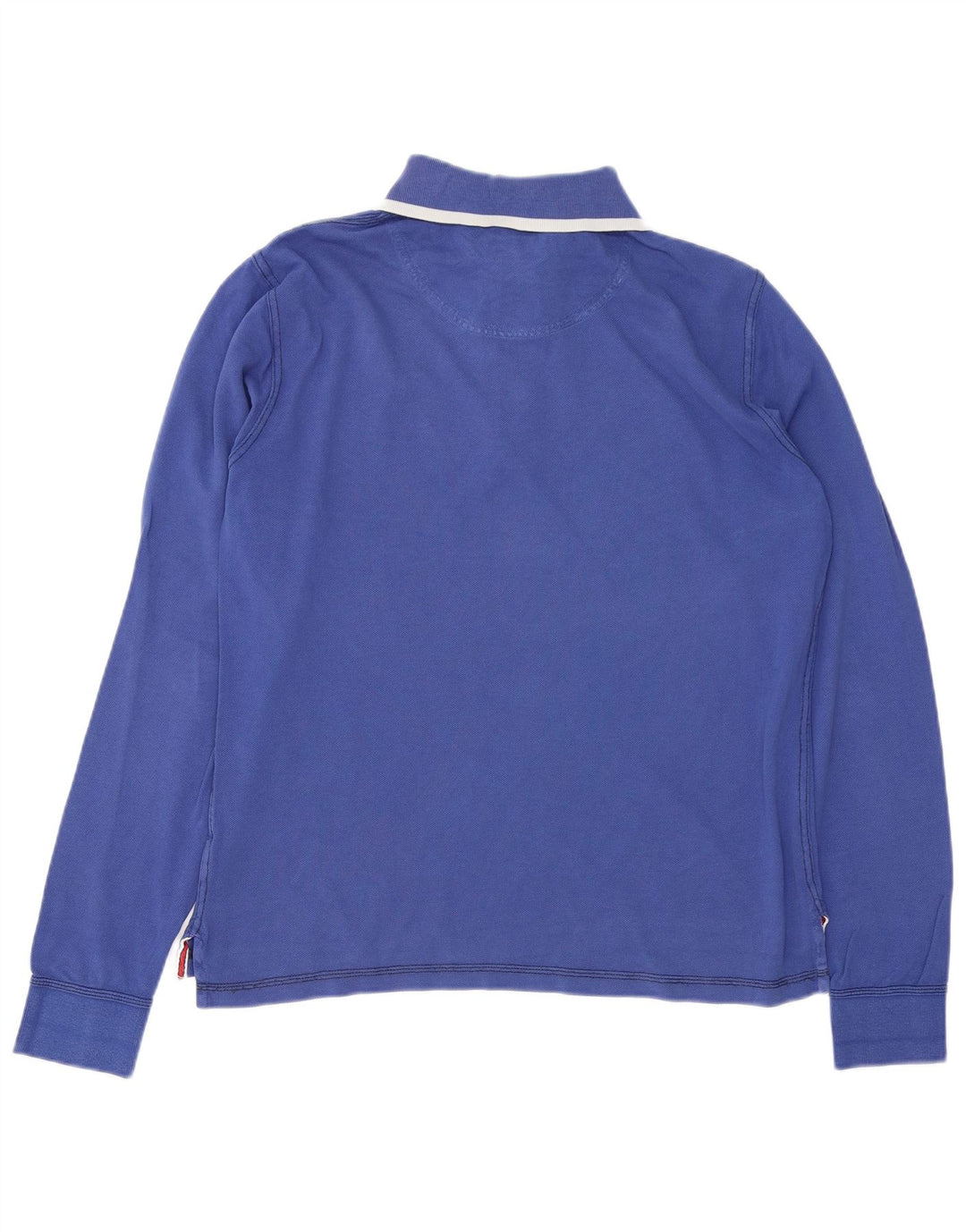KAPPA Herren Langarm-Poloshirt, Größe L, Blau
