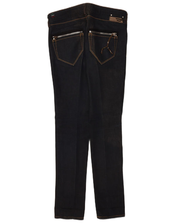 Diesel Damen Clush Low Waist Skinny Jeans W28 L32 Marineblau Baumwolle