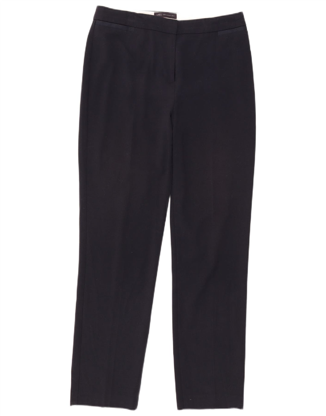 Marks & Spencer Damen Slim-Anzughose UK 12 M W32 L31 Marineblau