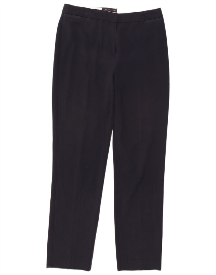 Marks & Spencer Damen Slim-Anzughose UK 12 M W32 L31 Marineblau