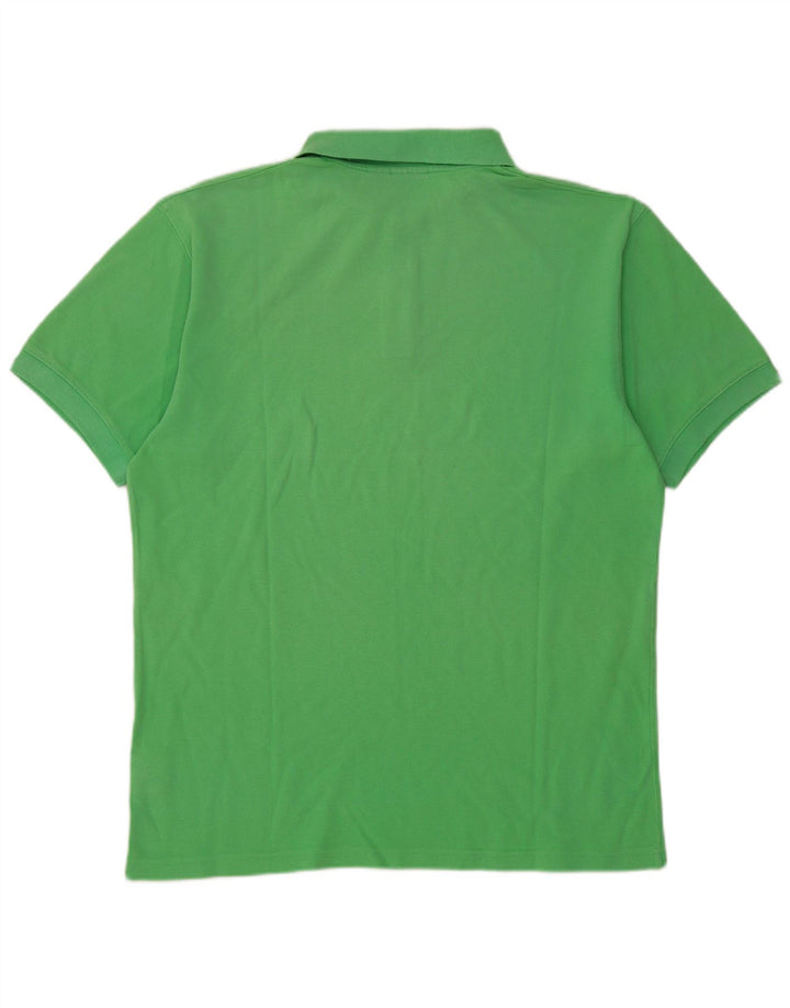 Helly Hansen Herren-Poloshirt, große grüne Baumwolle