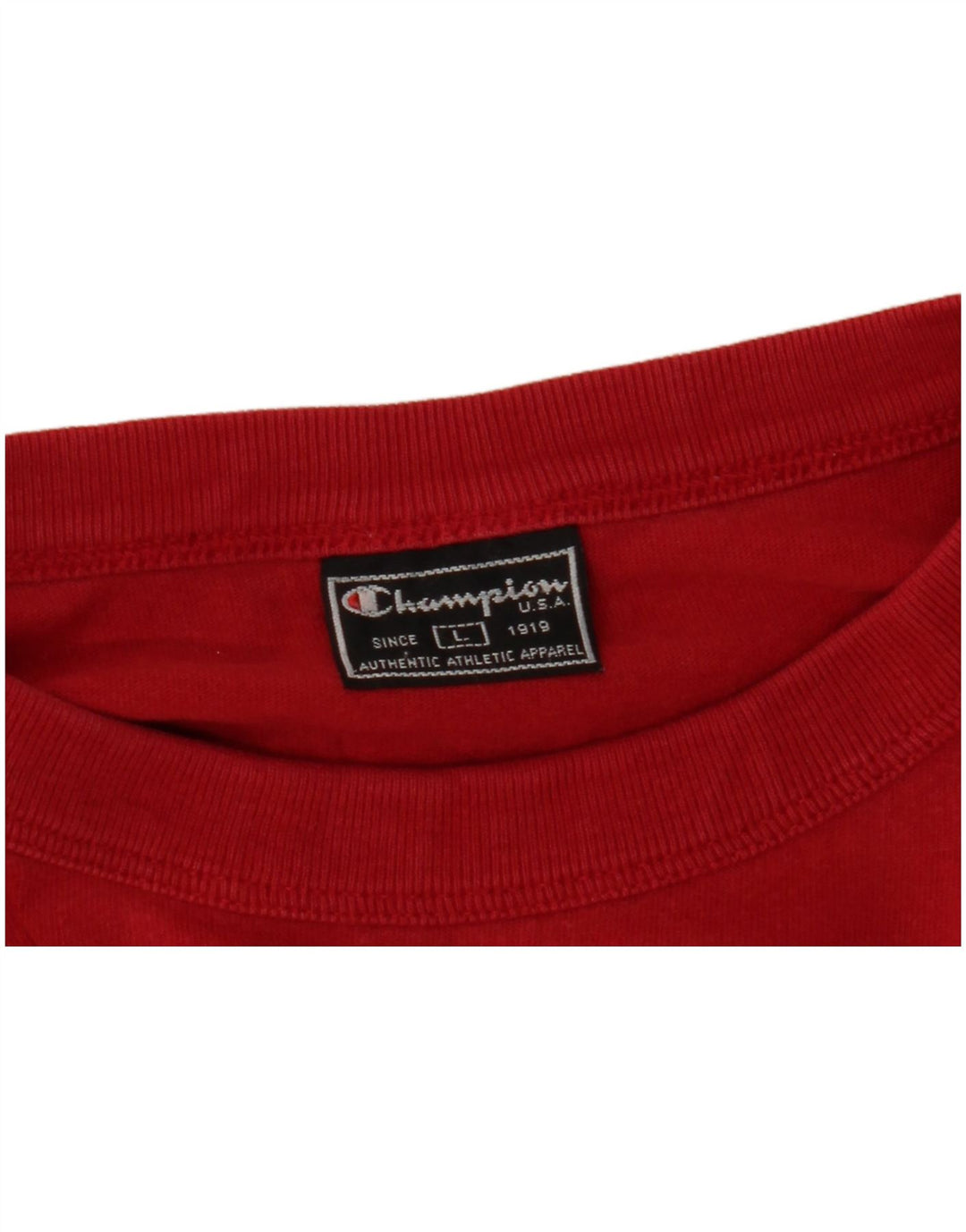 Champion Herren Graphic Top Langarm Large Rot