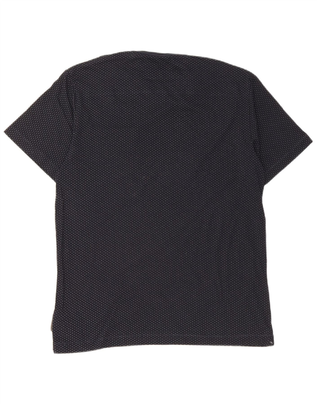French Connection Herren-T-Shirt-Oberteil aus Baumwolle in mittlerer Marineblau-Optik