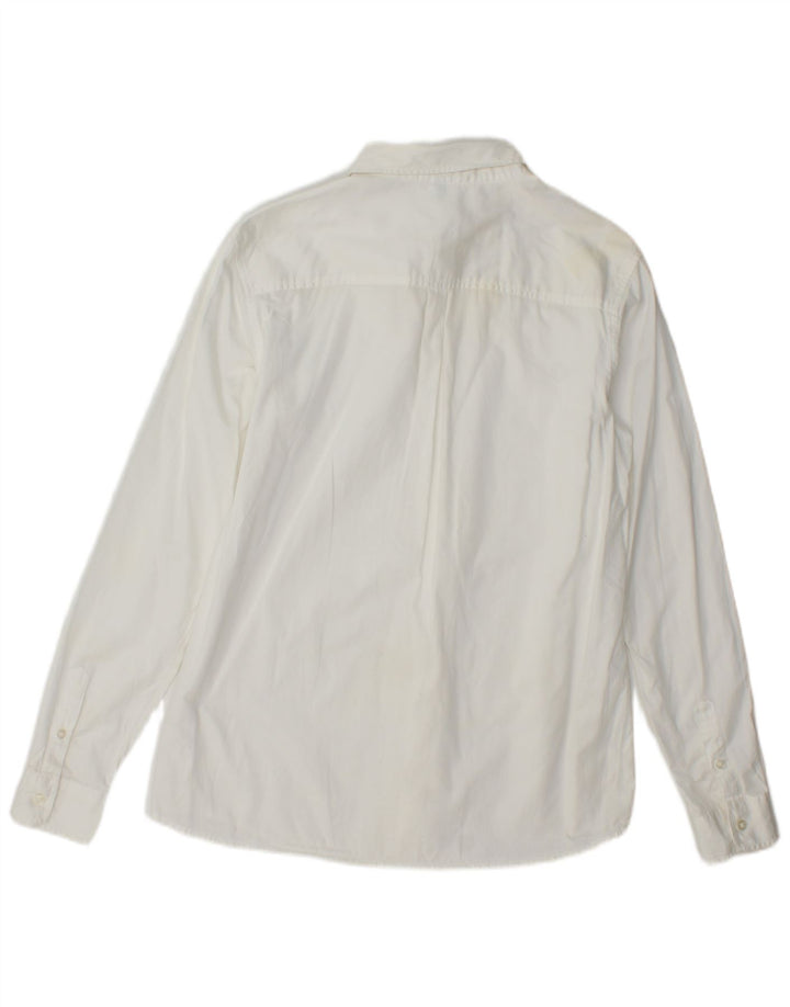 Benetton Herrenhemd Small Weiß