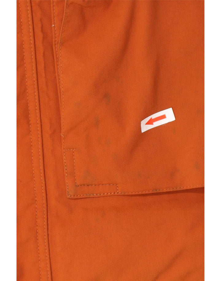 The North Face Herren-Parka mit Kapuze, UK 38, mitteloranges Nylon
