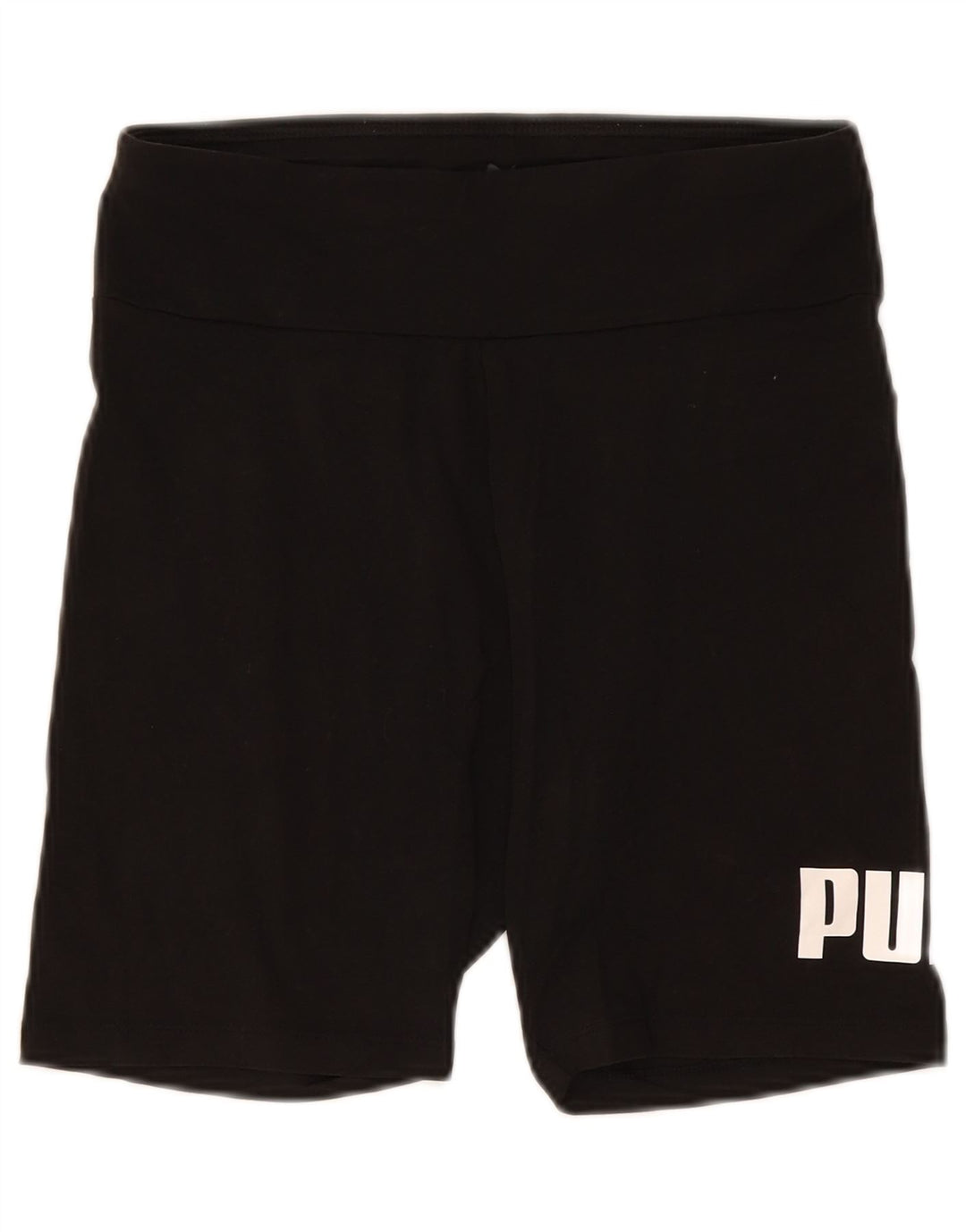 Puma Damen Graphic Sport Shorts UK 12 Medium Schwarz