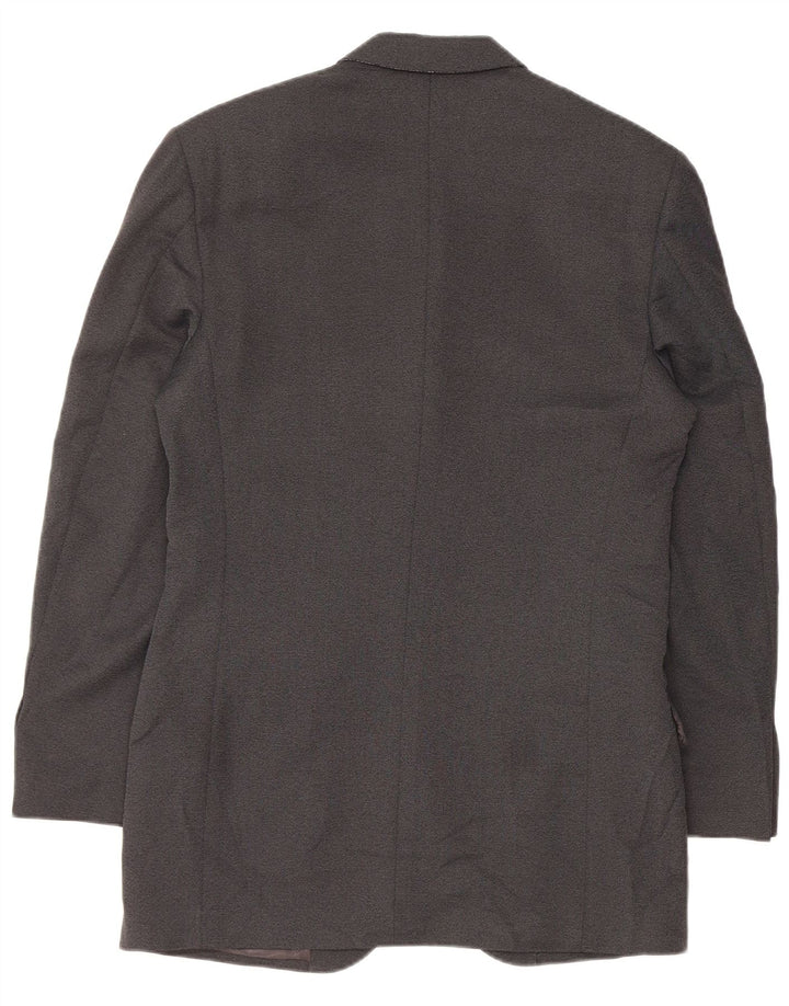 Carlo Pignatelli Herren Longline 4-Knopf-Blazerjacke IT 48 Mittelgrau