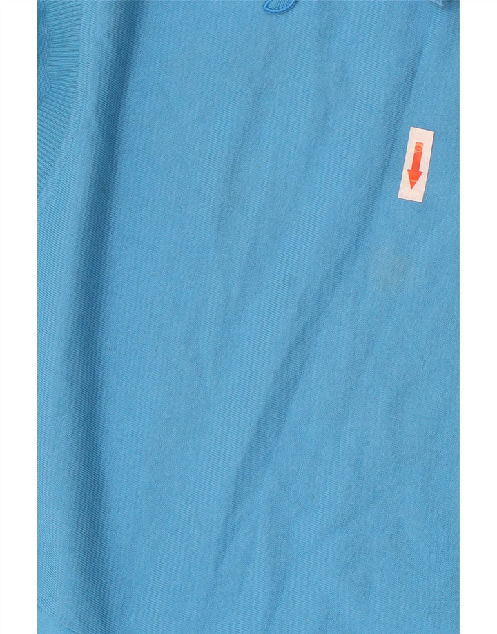Adidas Damen Kurzarm-Sweatshirt in Übergröße, Gr. 10, klein, Blau