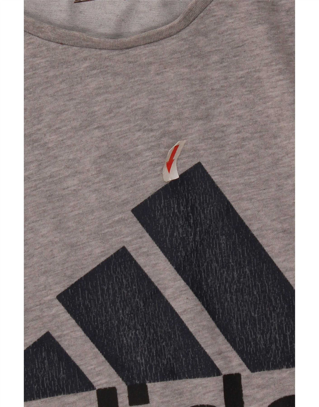 Adidas Herren Grafik T-Shirt Top 2XL Grau Baumwolle