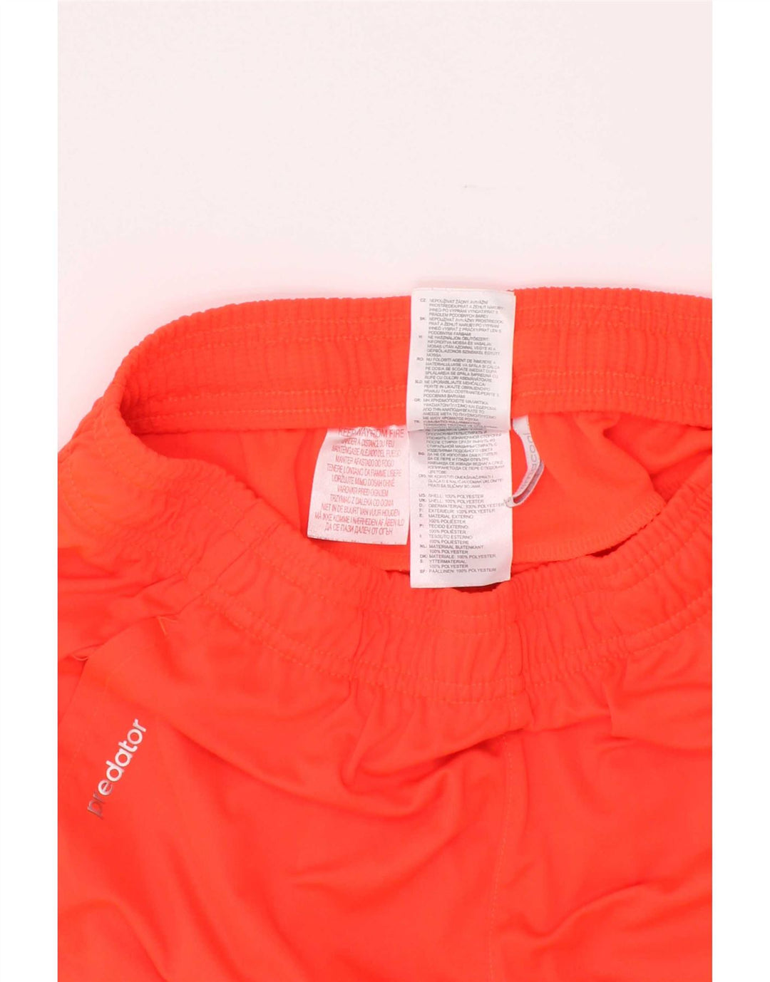 Adidas Jungen Climacool Sport Shorts 13-14 Jahre Orange Polyester