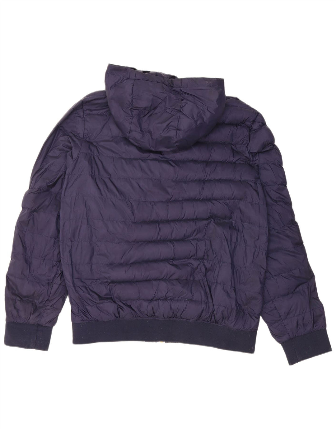 Ellesse Herren-Jacke mit Kapuze, gepolstert, UK 40, Größe L, marineblaues Nylon