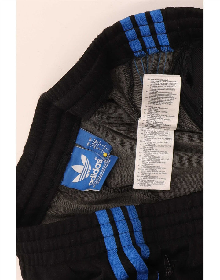 Adidas Herren-Trainingshose, große schwarze Baumwolle