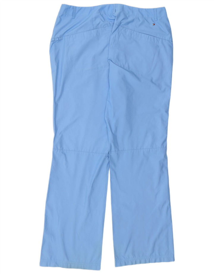Tommy Hilfiger Damen Golf Bootcut Chino Hose XL W36 L31 Blau Polyester