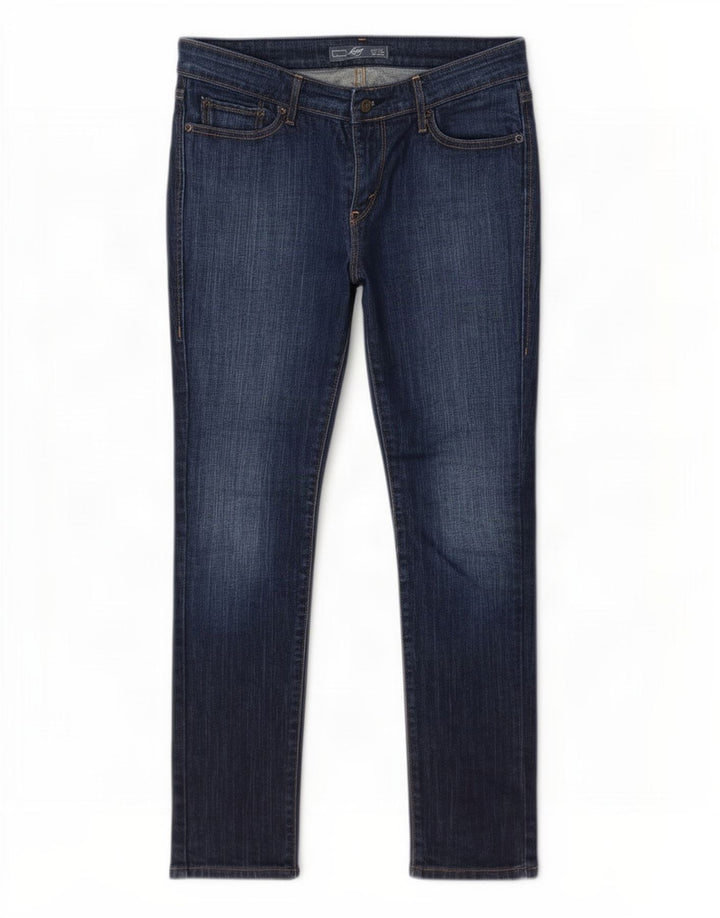 Levi's Damen Skinny Jeans W30 L30 Blaue Baumwolle