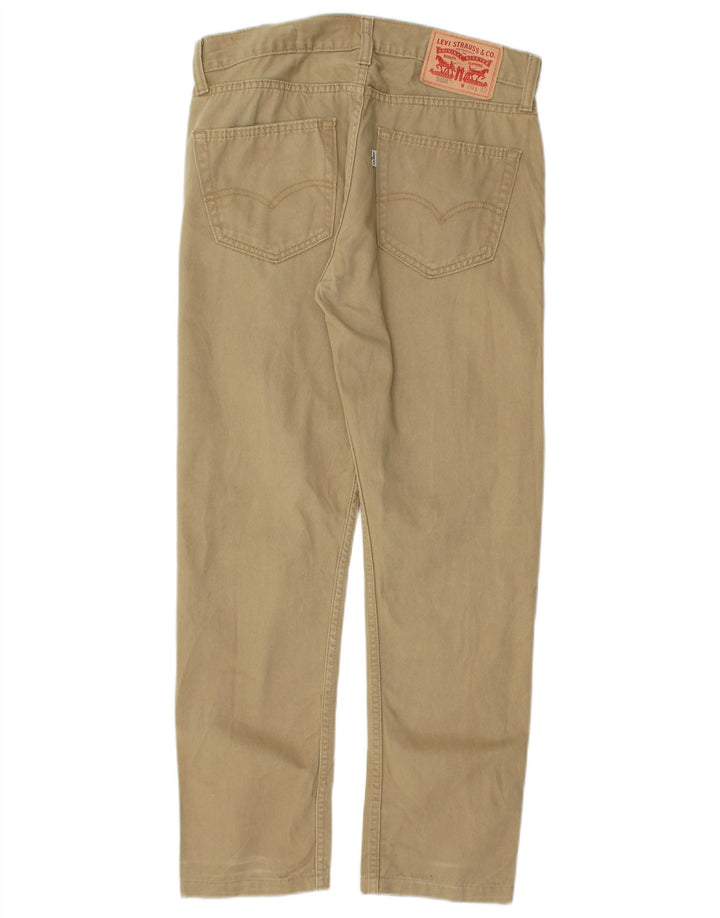 Levi's Herren 508 Regular Tapered Freizeithose W29 L27 Beige Baumwolle