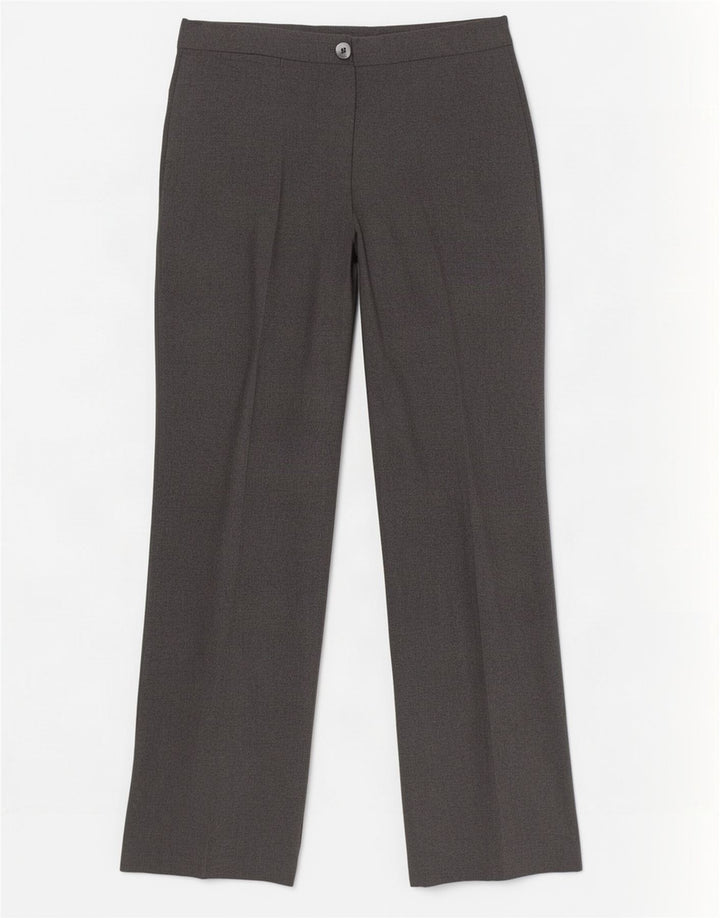 Marks & Spencer Damen Gerade Freizeithose UK 12 Medium W30 L33 Grau