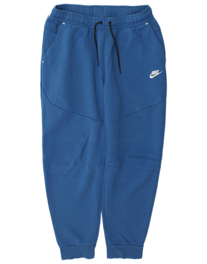Nike Herren-Trainingshose, Jogginghose, XL, blaue Baumwolle