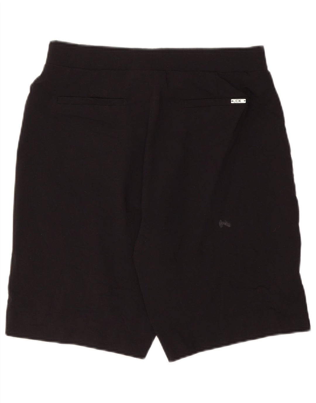 CALVIN KLEIN Damen Freizeitshorts Medium W30 Schwarz Rayon