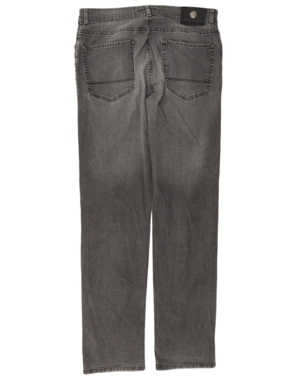 Trussardi Damen Slim Jeans W34 L33 Grau