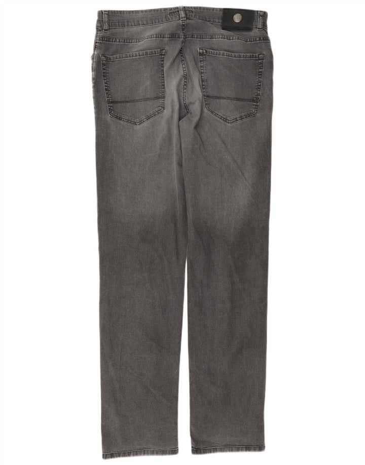 Trussardi Damen Slim Jeans W34 L33 Grau