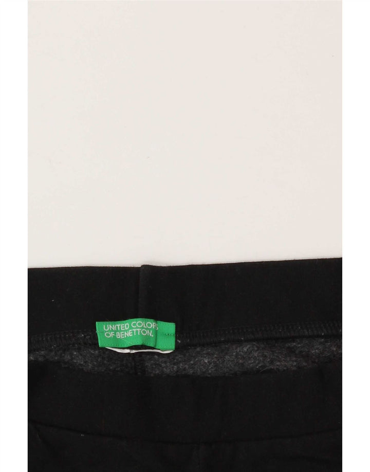 Benetton Damen Leggings UK 12Medium Schwarz