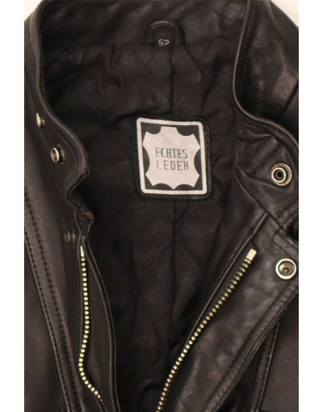 Harro Herren Lederjacke IT 52 XL Schwarz