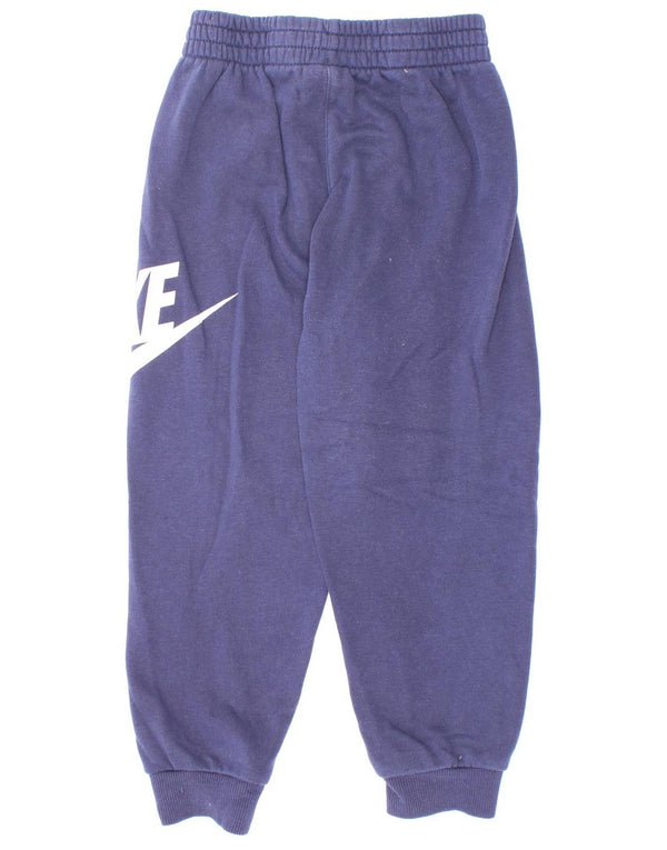 Nike Jungen-Trainingshose mit Grafik, Jogginghose, 5–6 Jahre, mittelgroß, Marineblau