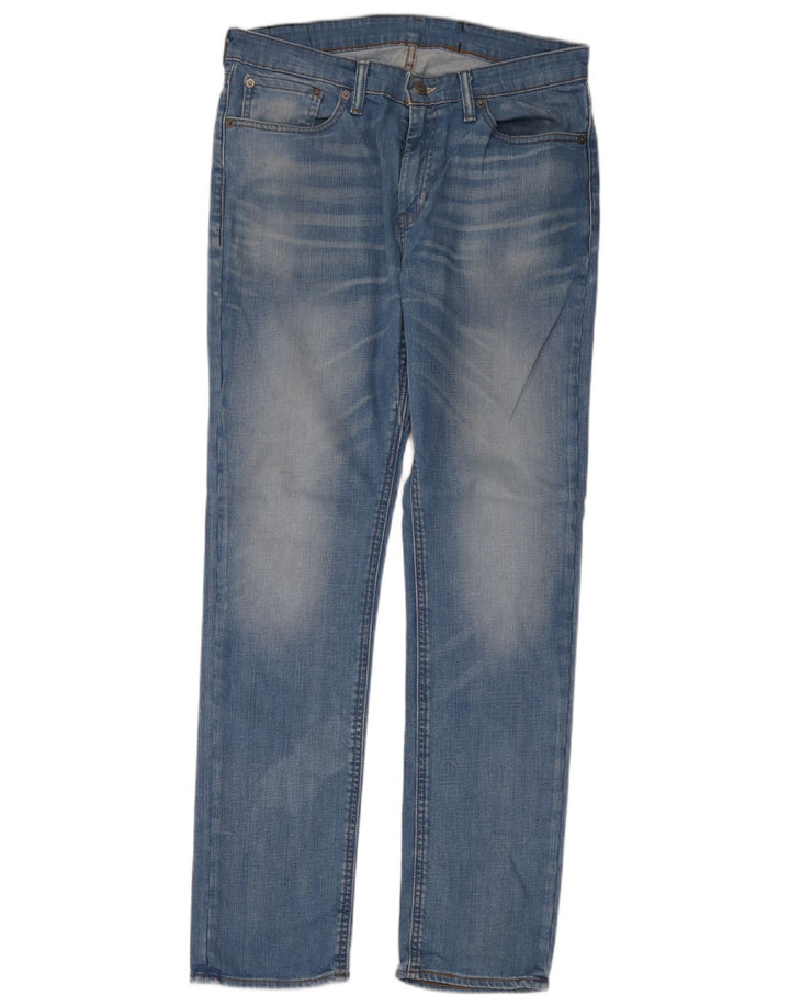 Levi's Herren 511 Slim Jeans W34 L32 Blaue Baumwolle