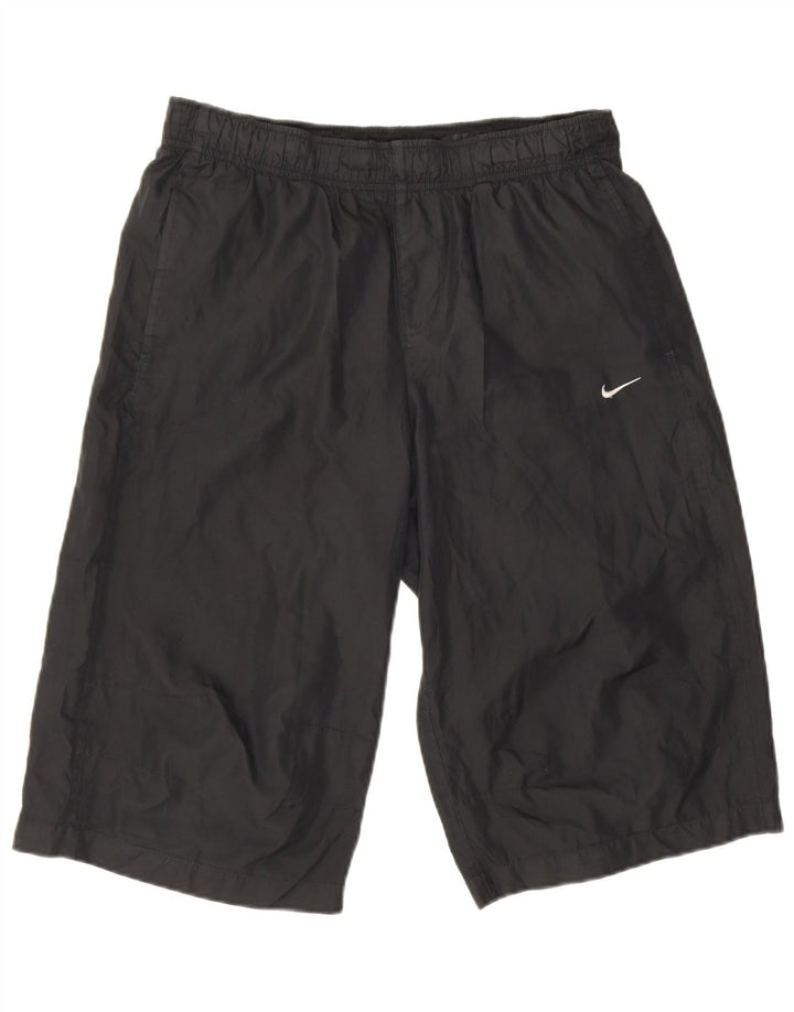 Nike Herren Bermuda Sport Shorts Mittelschwarzes Polyester