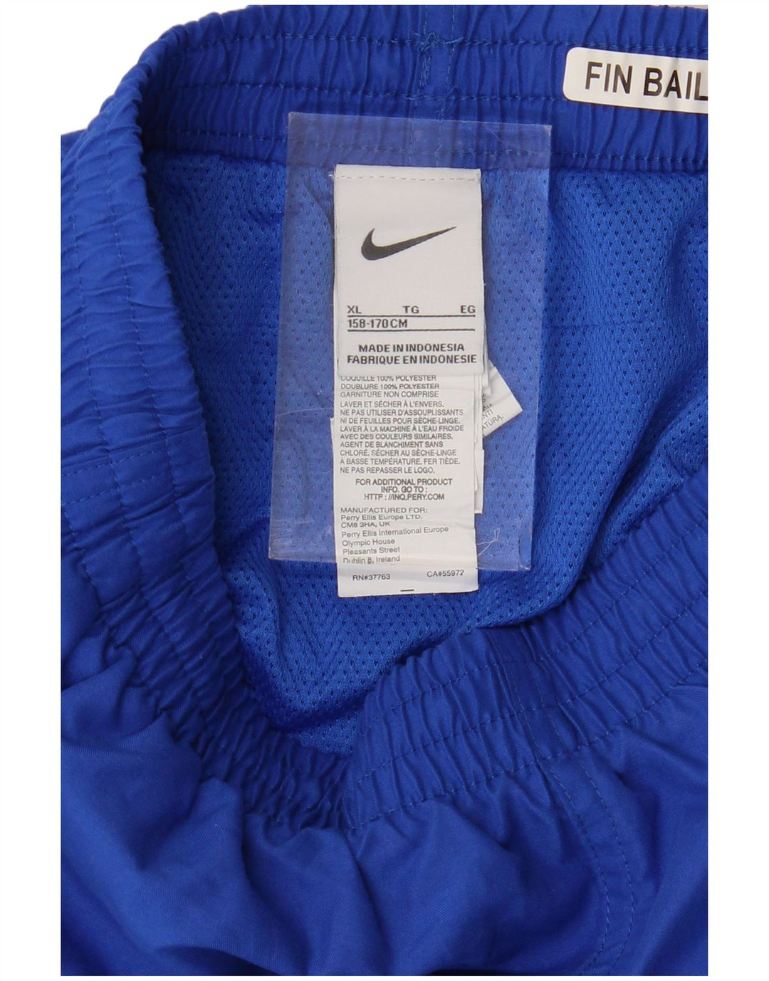 NIKE Sportshorts für Jungen, 13–14 Jahre, XL, blau, Polyester