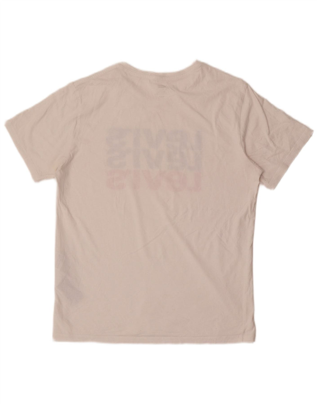 LEVI'S Herren-T-Shirt mit Grafik, mittelweiße Baumwolle