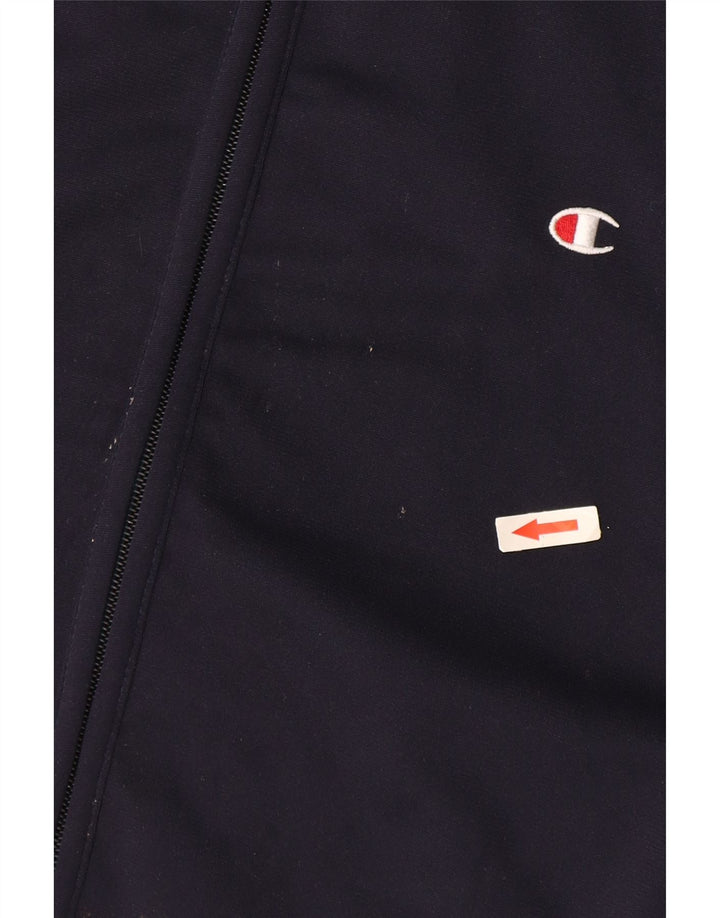 Champion Herren-Trainingsanzug mit lockerer Passform, Jacke, Größe S, Marineblau, Polyester