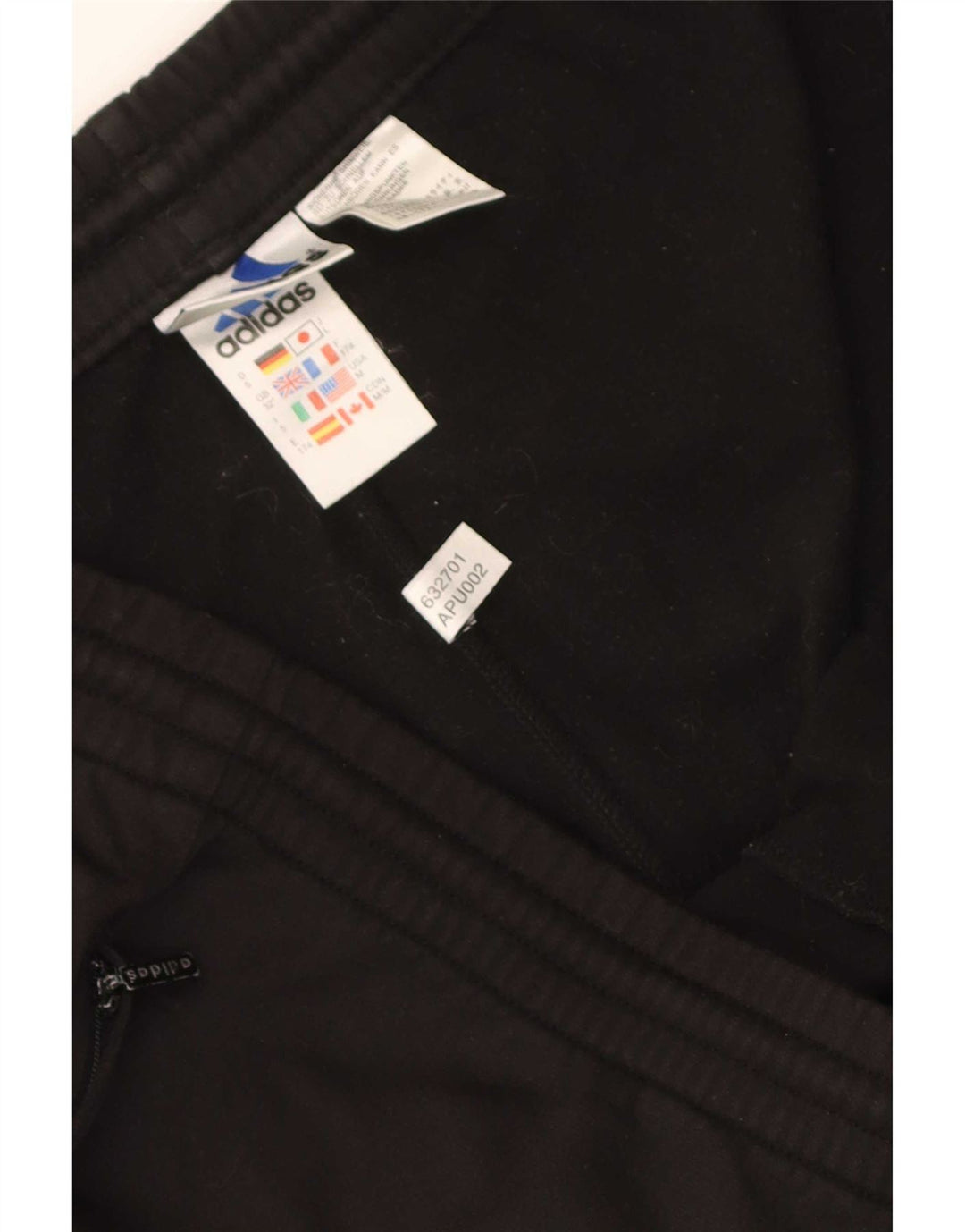 Adidas Herren-Trainingshose, mittelschwarz, Polyester