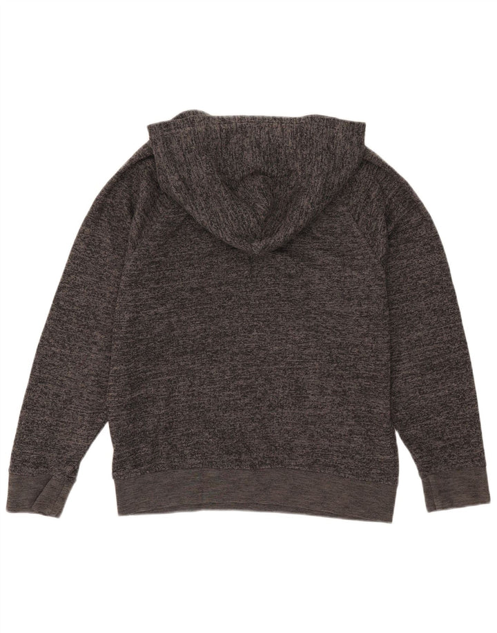 Levi's Herren-Pullover mit Kapuze, entspannt, Größe S, grau gefleckte Baumwolle