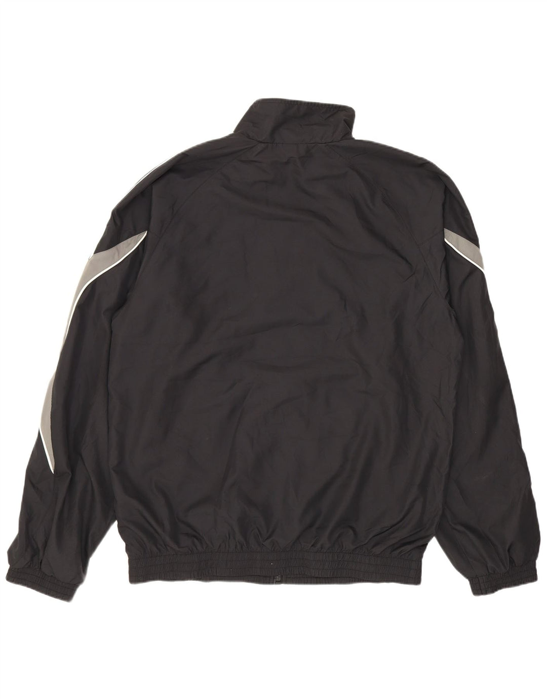 Adidas Herren Trainingsanzug Top Jacke UK 36/38 Small Schwarz Polyester