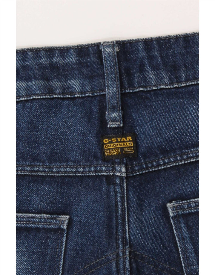 G-Star Herren Distressed Slim Jeans W32 L30 Marineblau