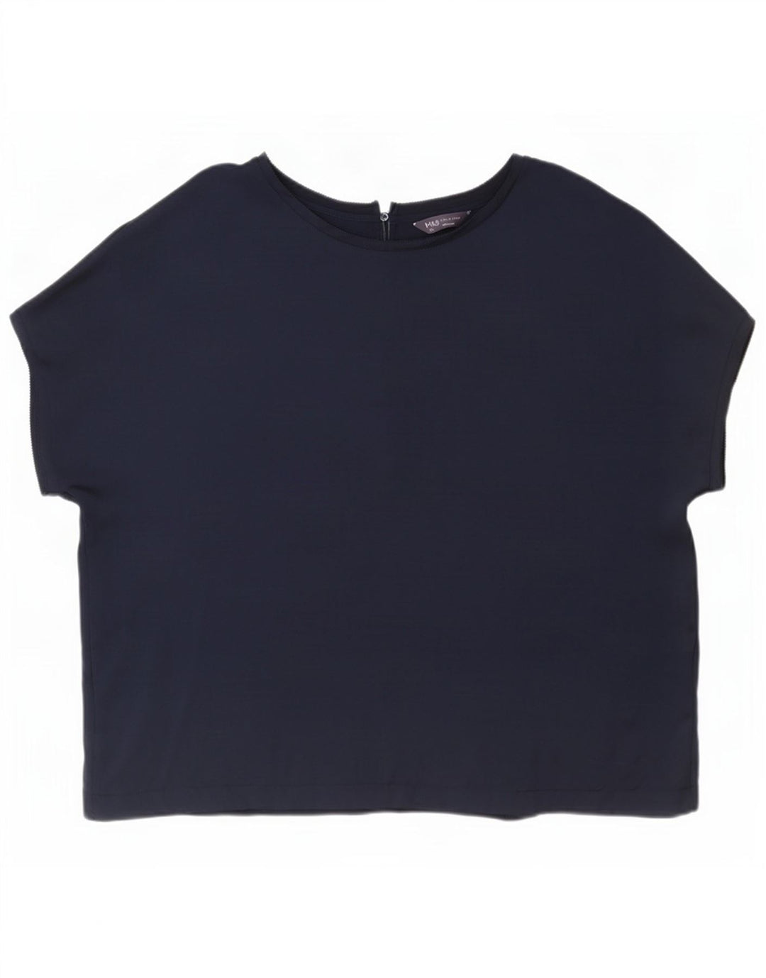 Marks & Spencer Damen-Blusenoberteil in Übergröße, UK 20 2XL, Marineblau