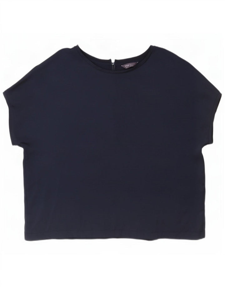 Marks & Spencer Damen-Blusenoberteil in Übergröße, UK 20 2XL, Marineblau