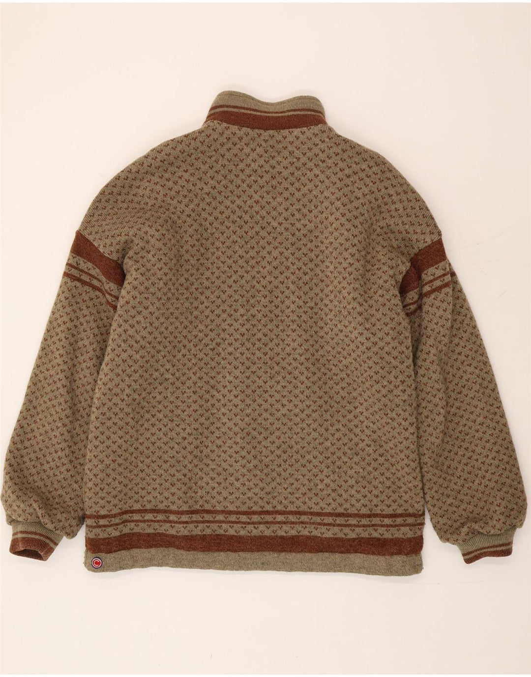 Colmar Damen Grafik-Wendejacke IT 56 2XL Braunes Polyester