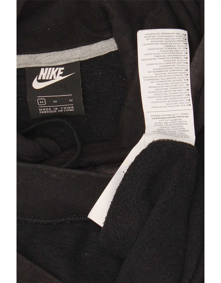 Nike Herren-Kapuzenpullover mit Grafik, mittelschwarz, Baumwolle