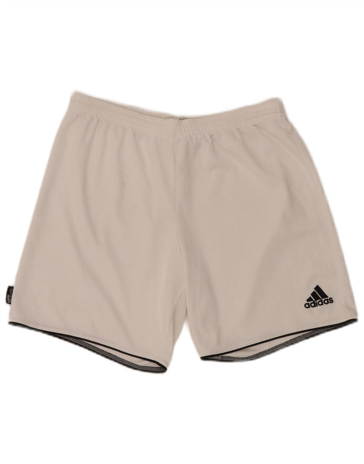 ADIDAS Herren Climalite Sport Shorts Mittelweißes Polyester